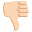 :thumbs_down_light_skin_tone: 👎🏻