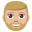 :bearded_person_medium-light_skin_tone: 🧔🏼